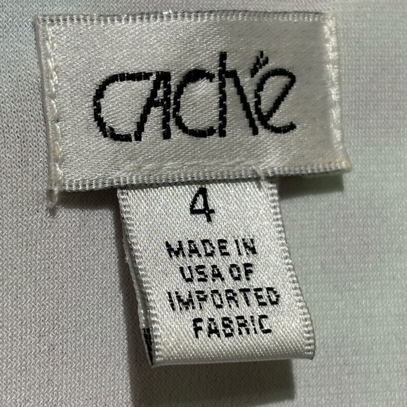 Cache Silk Dress Size 4 - Picture 6 of 9